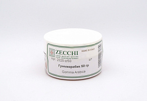 Гуммиарабик в зернах | 50 г | ZECCHI
