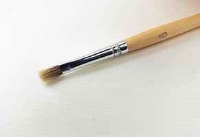 Кисть куница плоская №8